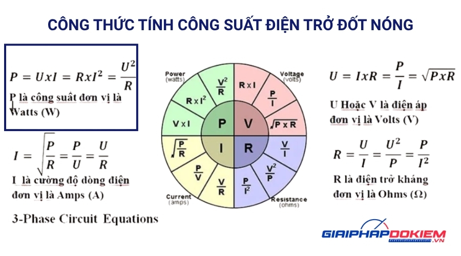 Cách Tính Công Suất Điện Trở Đốt Nóng Chính Xác, Dễ Hiểu 7 Cách tính công suất điện trở đốt nóng