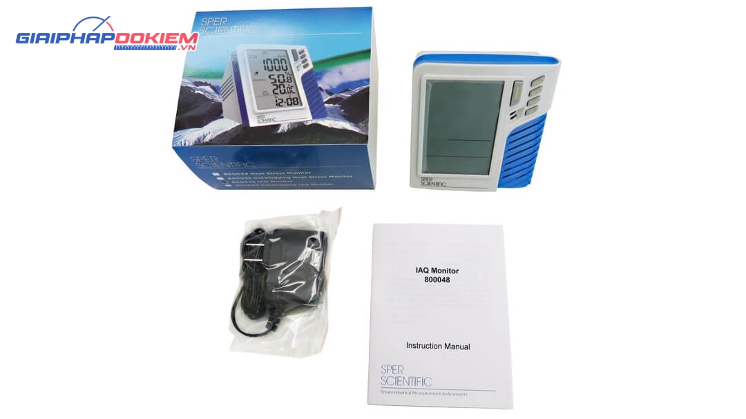 Máy đo độ ẩm và nhiệt độ Sper Scientific 800048 4 Máy đo độ ẩm và nhiệt độ Sper Scientific 800048 - Ảnh 2
