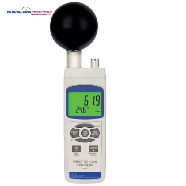 Máy đo ứng suất nhiệt WBGT Sper Scientific 800037 6 Máy đo ứng suất nhiệt WBGT Sper Scientific 800037
