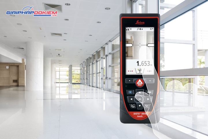 Máy đo khoảng cách laser Leica DISTO D810 200m 9 Máy đo khoảng cách laser Leica DISTO D810 200m - Ảnh 4