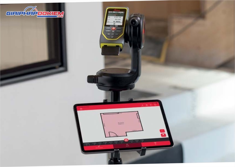 Máy đo khoảng cách laser Leica DISTO X6 250m 12 Máy đo khoảng cách laser Leica DISTO X6 250m - Ảnh 7