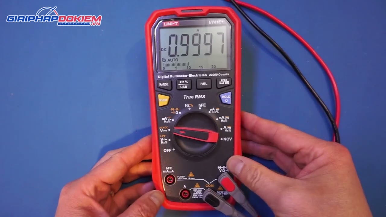 Đồng hồ vạn năng UNI-T UT61E+ 15 Đồng hồ vạn năng UNI-T UT61E+ - Ảnh 7