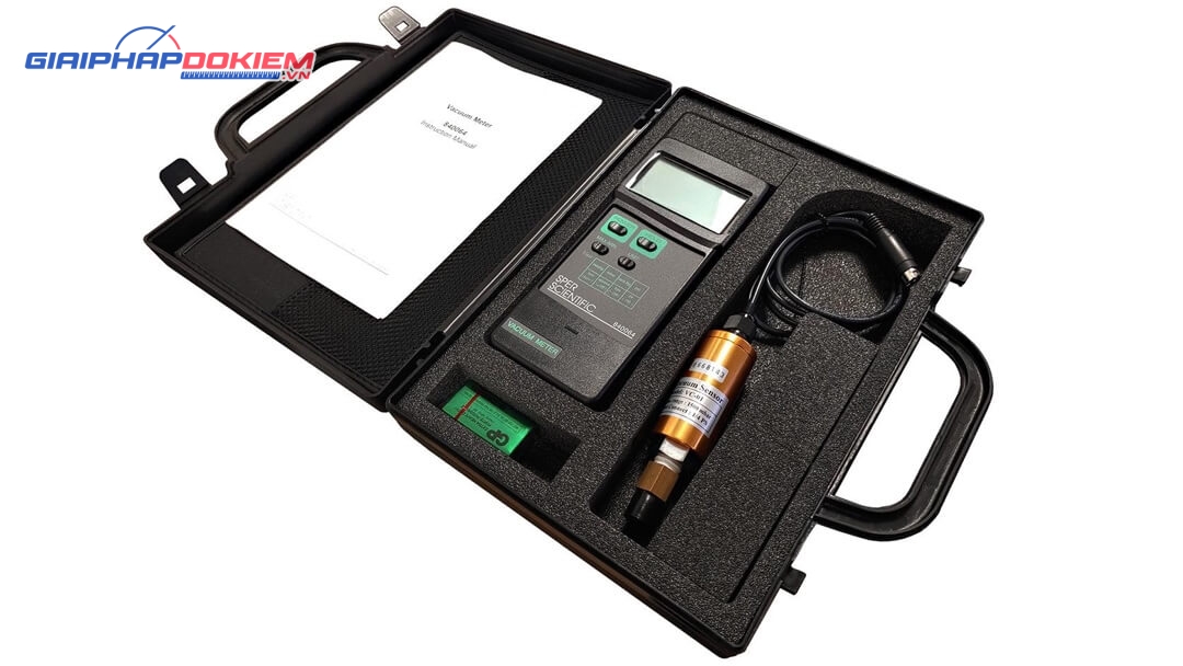 Máy đo áp suất chân không Sper Scientific 840064 6 Máy đo áp suất chân không Sper Scientific 840064 - Ảnh 2