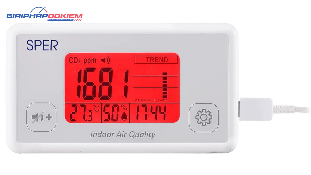 Máy đo độ ẩm và nhiệt độ Sper Scientific 800052 6 Máy đo độ ẩm và nhiệt độ Sper Scientific 800052 - Ảnh 2
