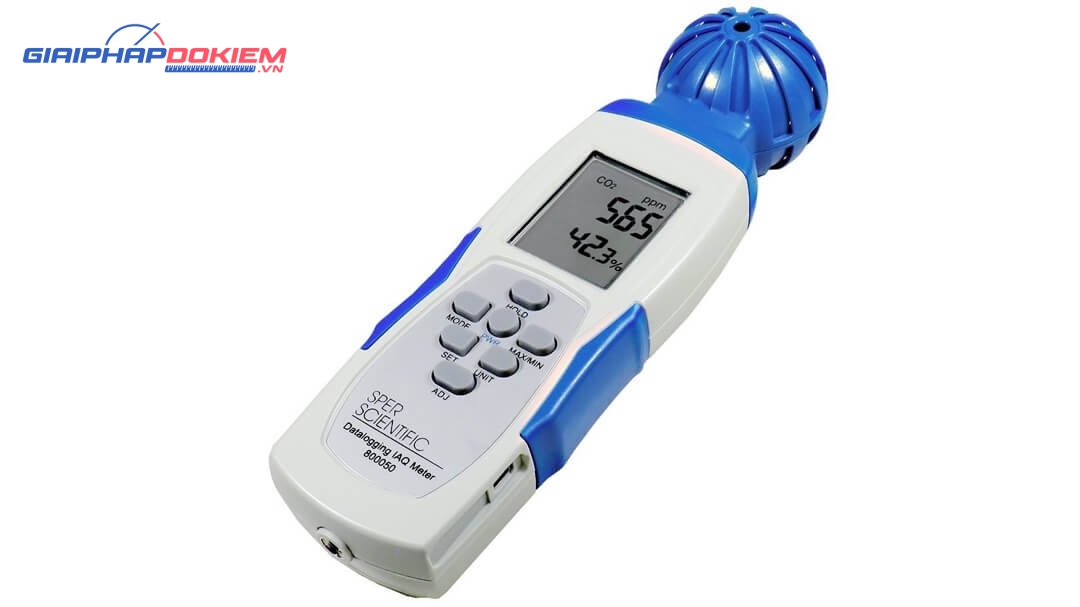 Máy đo nồng độ CO2 nhiệt độ và độ ẩm Sper Scientific 800050 10 Máy đo nồng độ CO2 nhiệt độ và độ ẩm Sper Scientific 800050 - Ảnh 5