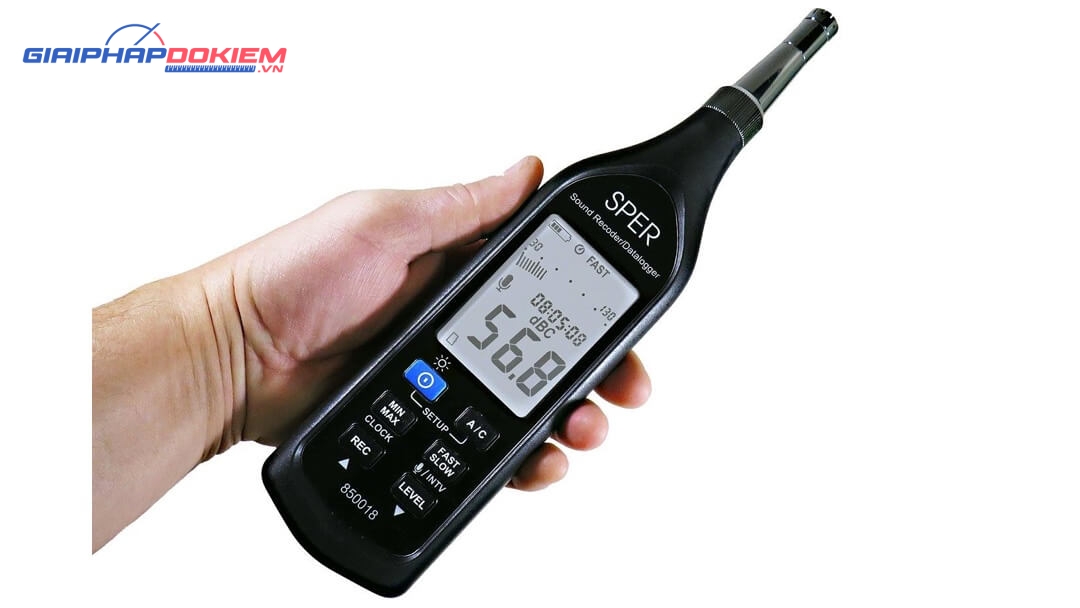 Máy đo âm thanh Sper Scientific 850018 10 Máy đo âm thanh Sper Scientific 850018 - Ảnh 5