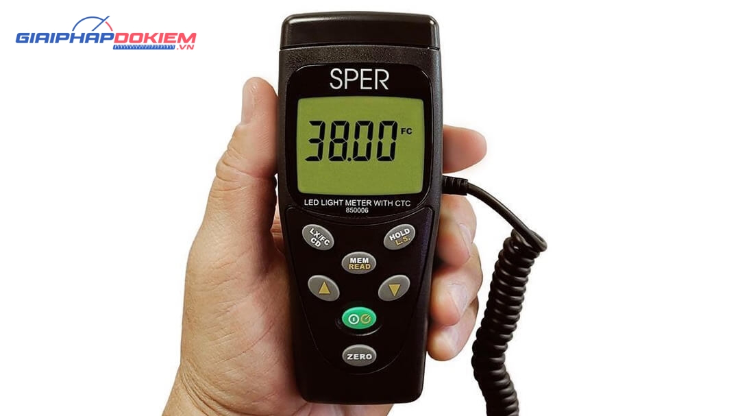 Máy đo độ sáng Sper Scientific 850006 8 Máy đo độ sáng Sper Scientific 850006 - Ảnh 4
