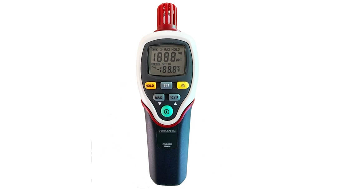 Máy đo khí CO cầm tay Sper Scientific 800058 8 Máy đo khí CO cầm tay Sper Scientific 800058 - Ảnh 4