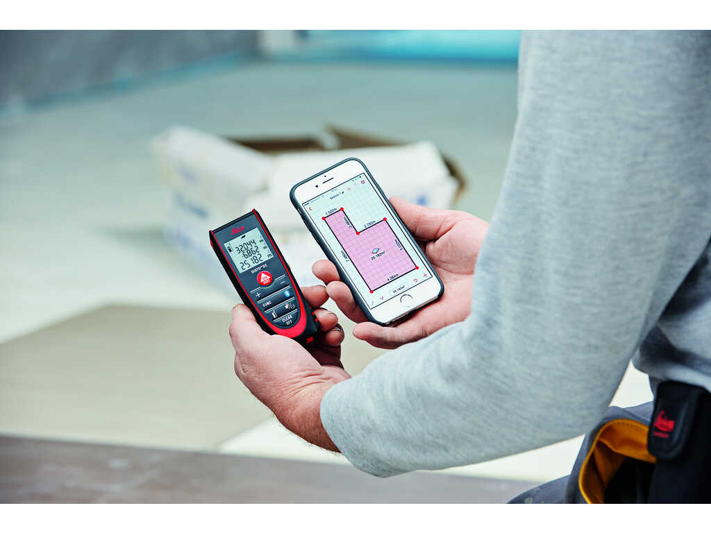 Máy đo khoảng cách laser Leica DISTO D2 New 100m Kết nối Bluetooth 7 Máy đo khoảng cách laser Leica DISTO D2 New 100m Kết nối Bluetooth - Ảnh 2