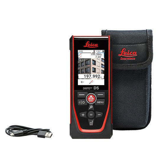 Máy đo khoảng cách laser Leica DISTO D5 200m New 10 Máy đo khoảng cách laser Leica DISTO D5 200m New - Ảnh 3