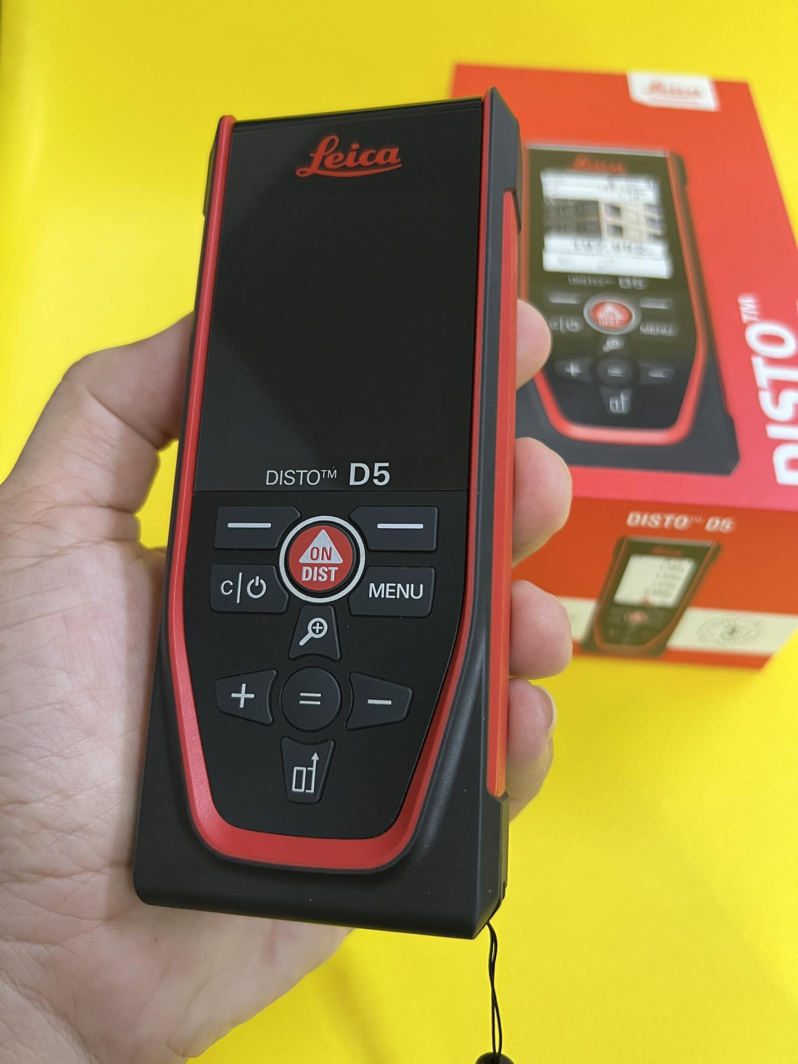 Máy đo khoảng cách laser Leica DISTO D5 200m New 14 Máy đo khoảng cách laser Leica DISTO D5 200m New - Ảnh 7