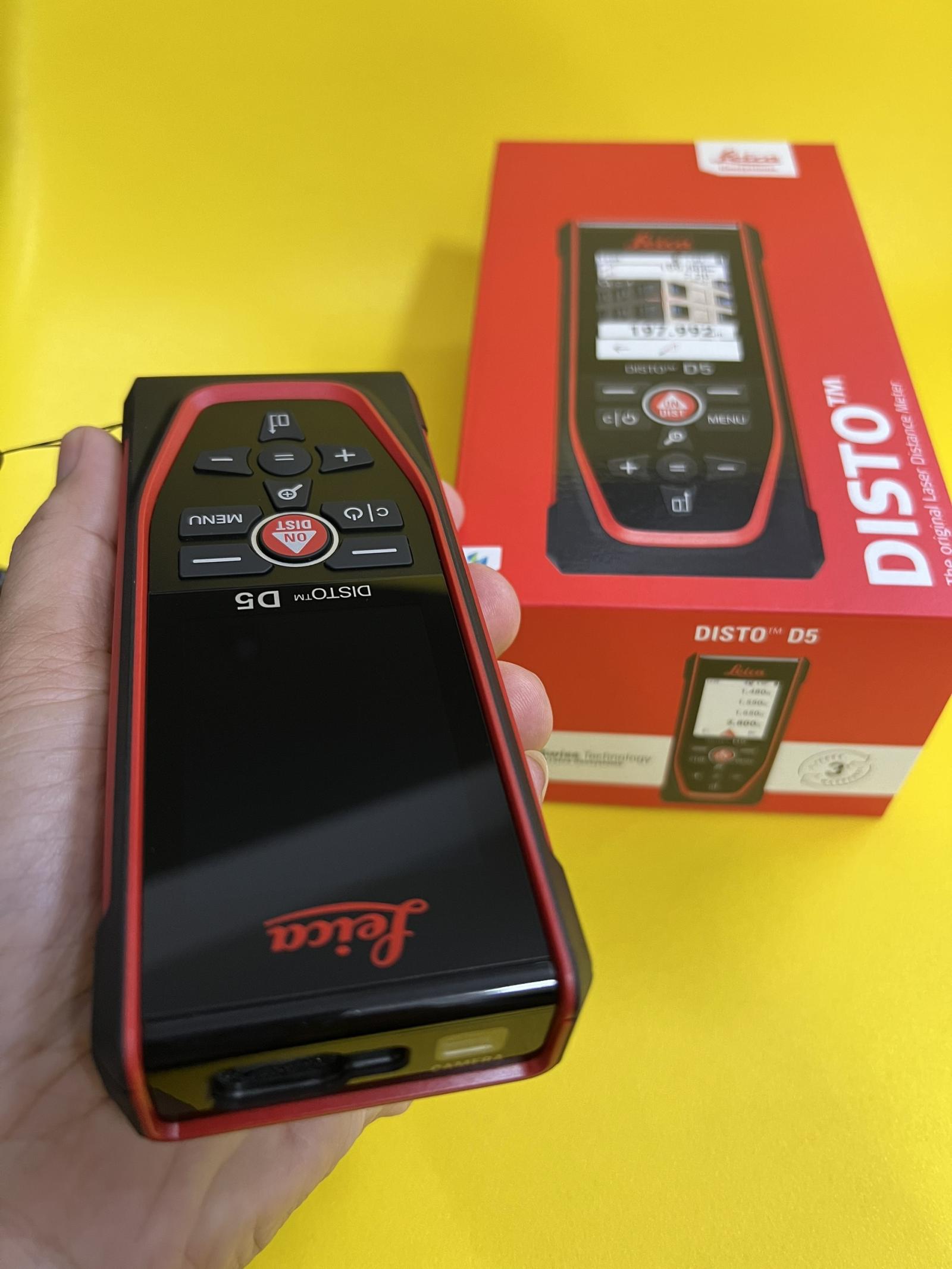 Máy đo khoảng cách laser Leica DISTO D5 200m New 13 Máy đo khoảng cách laser Leica DISTO D5 200m New - Ảnh 6