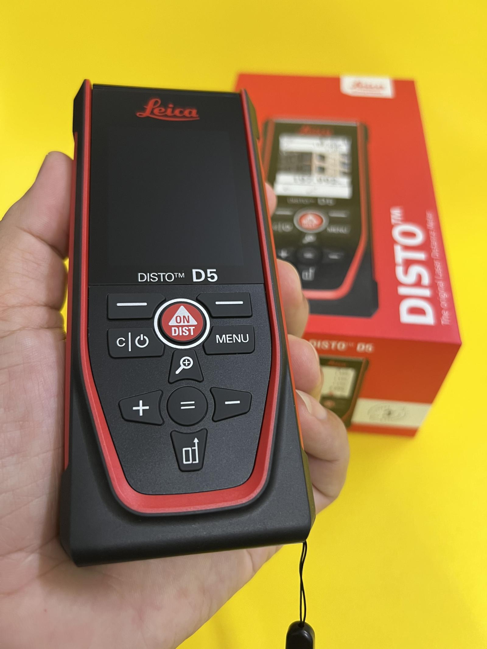 Máy đo khoảng cách laser Leica DISTO D5 200m New 9 Máy đo khoảng cách laser Leica DISTO D5 200m New - Ảnh 2