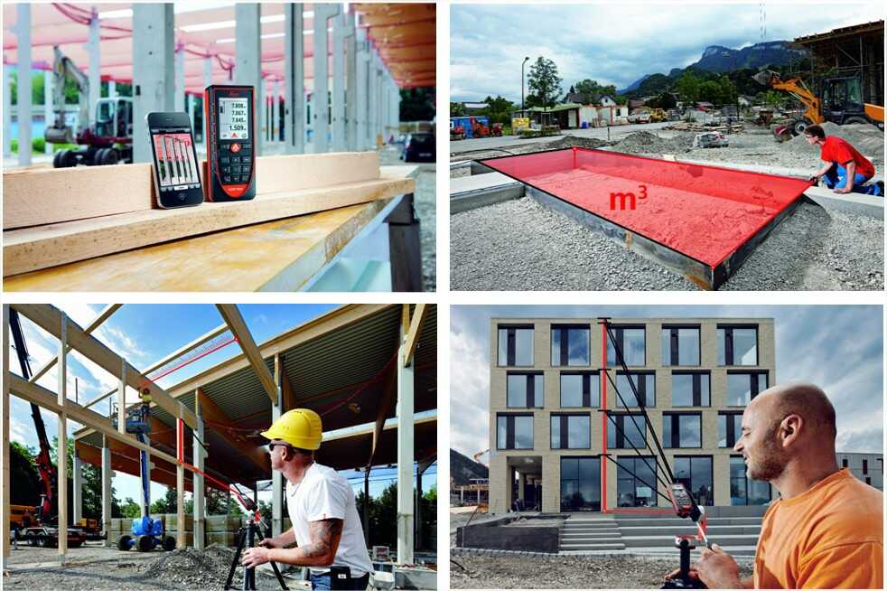 Máy đo khoảng cách laser Leica DISTO D510 200m 7 Máy đo khoảng cách laser Leica DISTO D510 200m - Ảnh 2