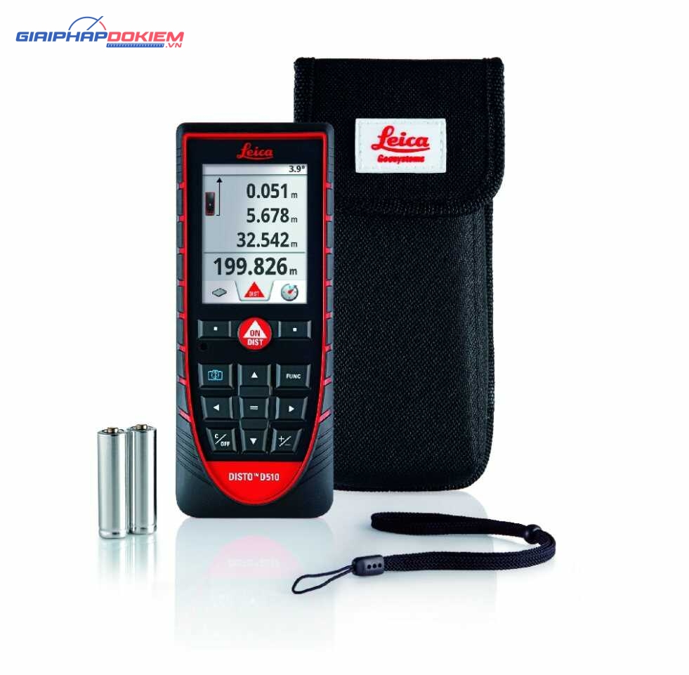 Máy đo khoảng cách laser Leica DISTO D510 200m 6 Máy đo khoảng cách laser Leica DISTO D510