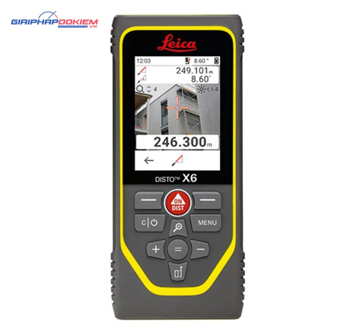 Máy đo khoảng cách laser Leica DISTO X6 250m 6 Máy đo khoảng cách laser Leica DISTO X6