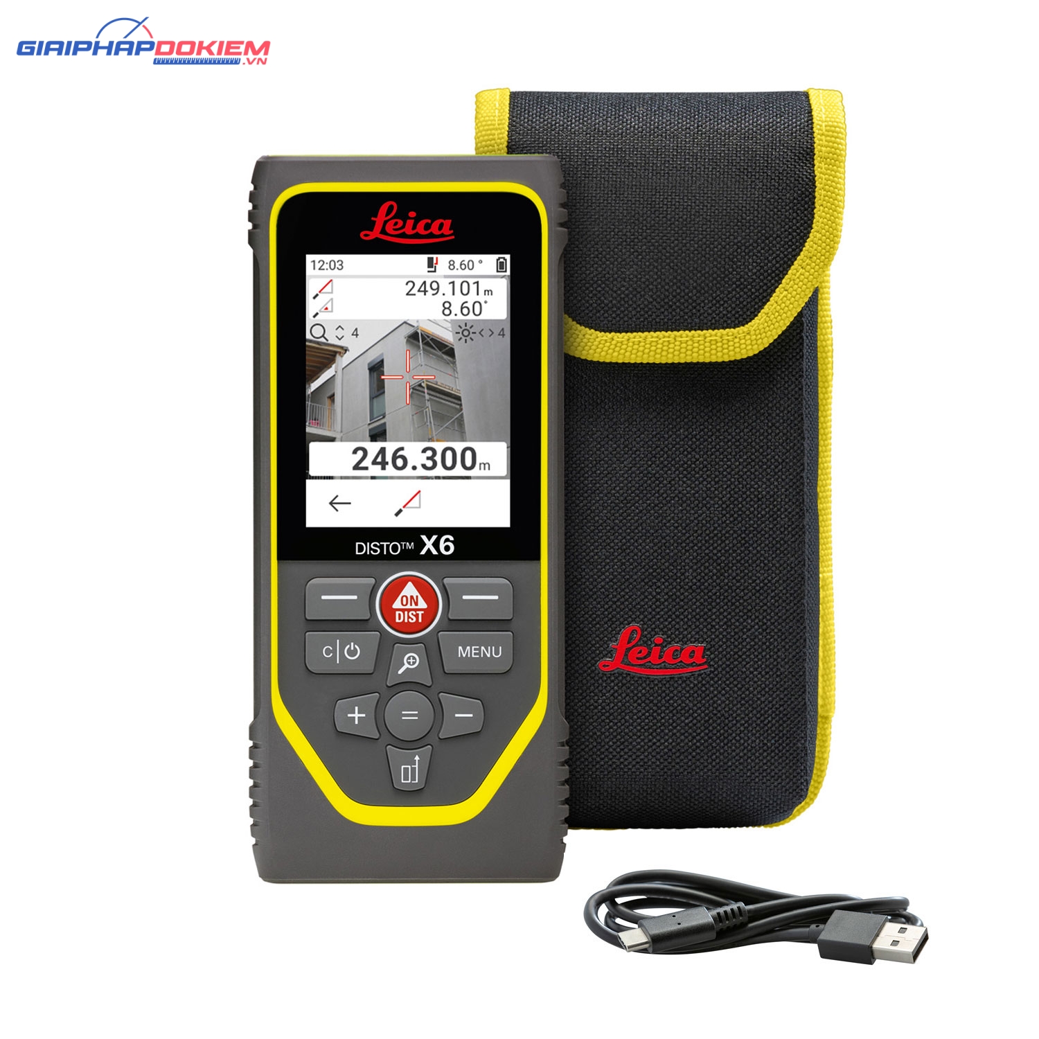Máy đo khoảng cách laser Leica DISTO X6 250m 13 Máy đo khoảng cách laser Leica DISTO X6 250m - Ảnh 8