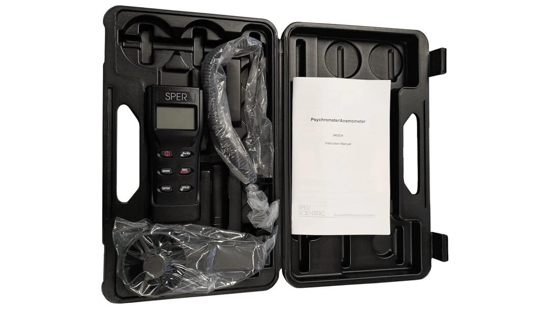 Máy đo môi trường Sper Scientific 840034 6 Máy đo môi trường Sper Scientific 840034 - Ảnh 3