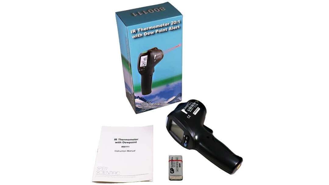 Máy đo nhiệt độ từ xa Sper Scientific 800111 6 Máy đo nhiệt độ từ xa Sper Scientific 800111 - Ảnh 3