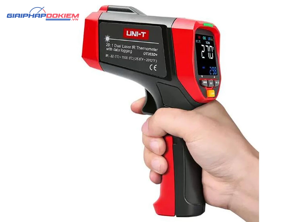 Máy đo nhiệt độ hồng ngoại UNI-T UT303D+ 11 Máy đo nhiệt độ hồng ngoại UNI-T UT303D+ - Ảnh 5