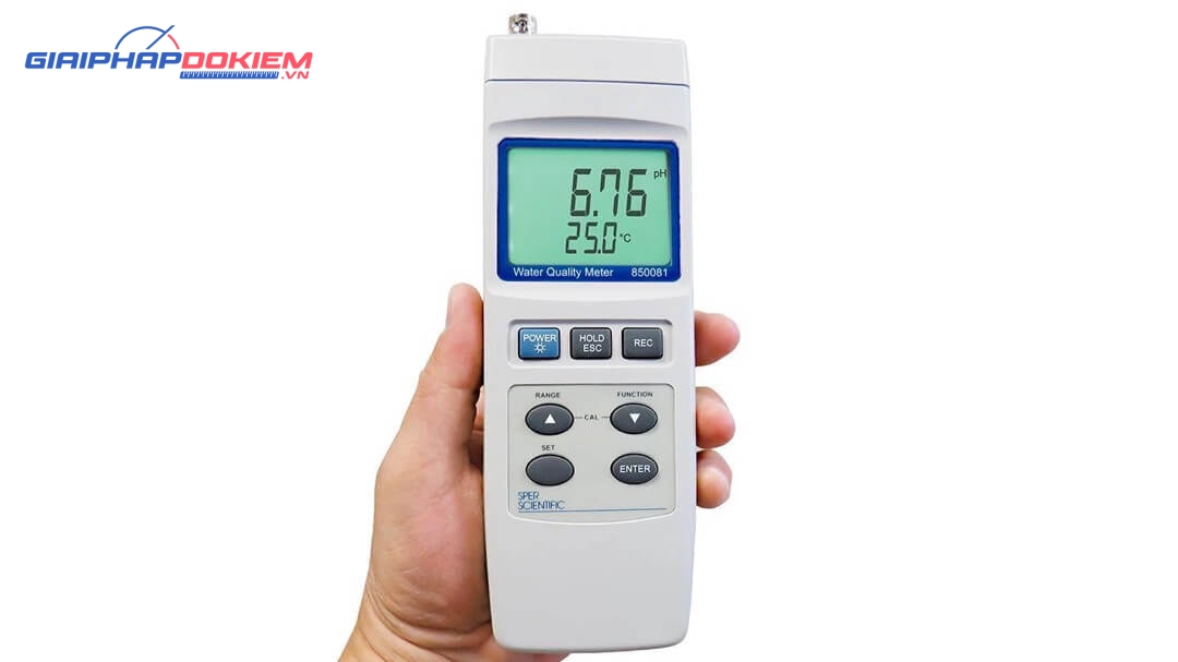 Máy đo oxy hòa tan Sper Scientific 850081DOK 6 Máy đo oxy hòa tan Sper Scientific 850081DOK - Ảnh 3