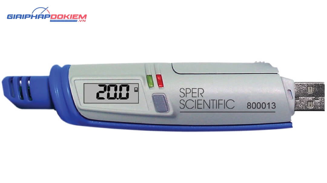 Máy đo độ ẩm và nhiệt độ Sper Scientific 800013 6 Máy đo độ ẩm và nhiệt độ Sper Scientific 800013 - Ảnh 3