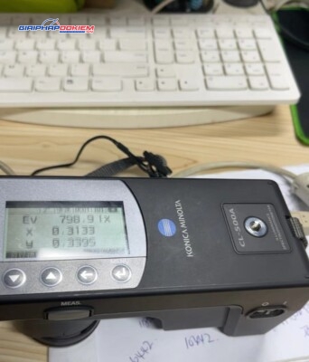 Máy đo quang phổ ánh sáng KONICA MINOLTA CL-500A 18 Máy đo quang phổ ánh sáng KONICA MINOLTA CL-500A - Ảnh 8