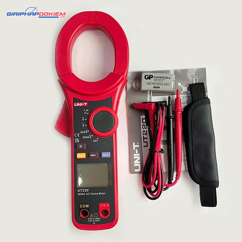 Ampe kìm UNI-T UT220 13 Ampe kìm UNI-T UT220 - Ảnh 6