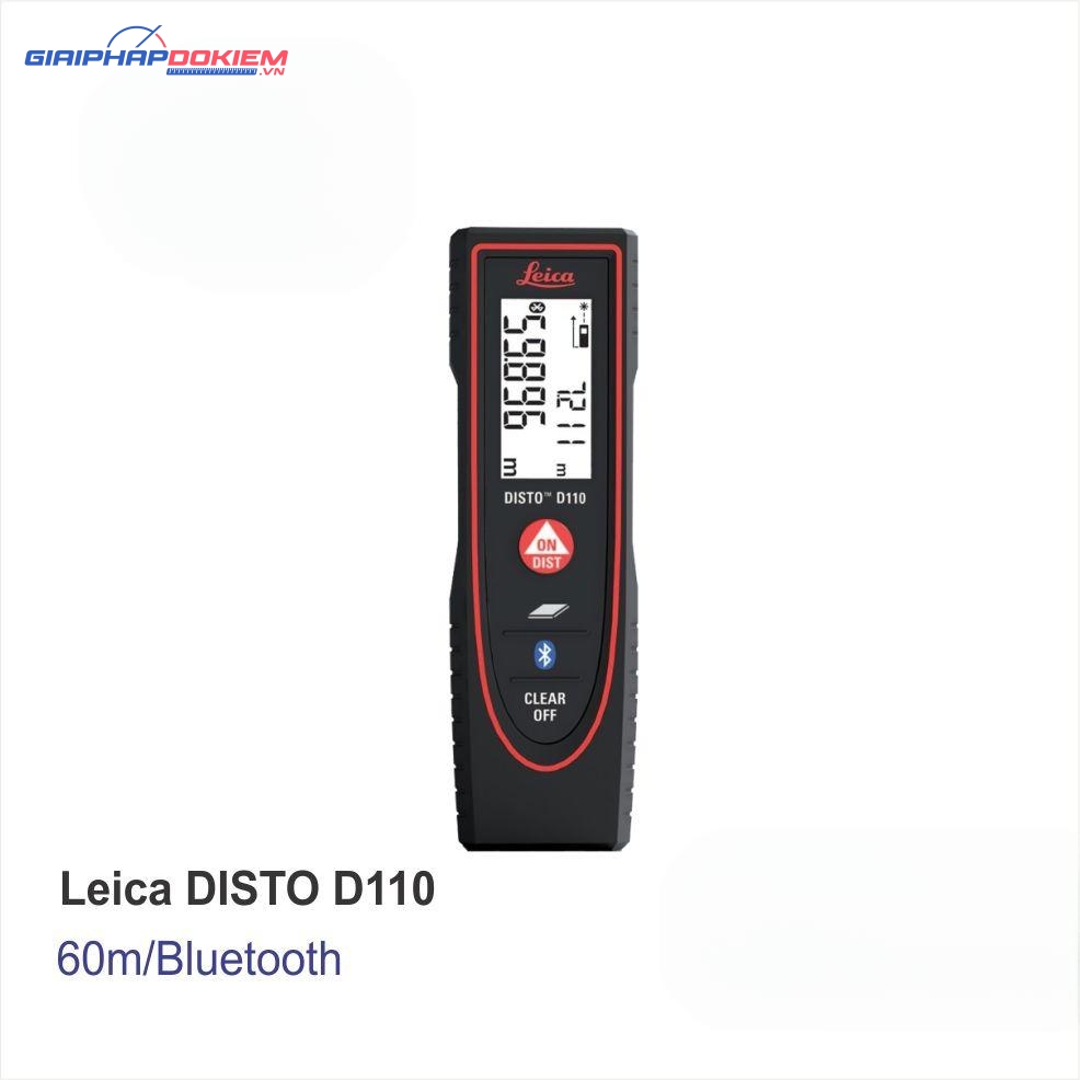 Máy đo khoảng cách laser Leica DISTO D110 60m Bluetooth 4 Máy đo khoảng cách laser Leica DISTO D110