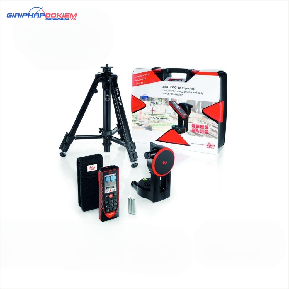 Máy đo khoảng cách laser Leica DISTO D510 Package 200m 2 Máy đo khoảng cách laser Leica DISTO D510 Package