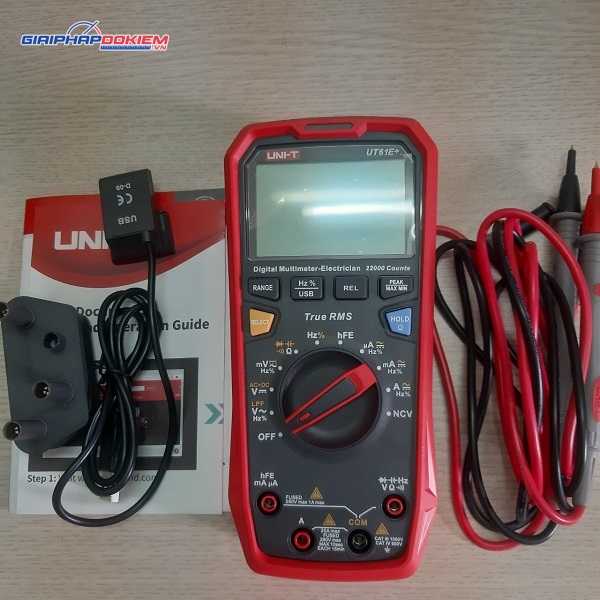 Đồng hồ vạn năng UNI-T UT61E+ 11 Đồng hồ vạn năng UNI-T UT61E+ - Ảnh 3