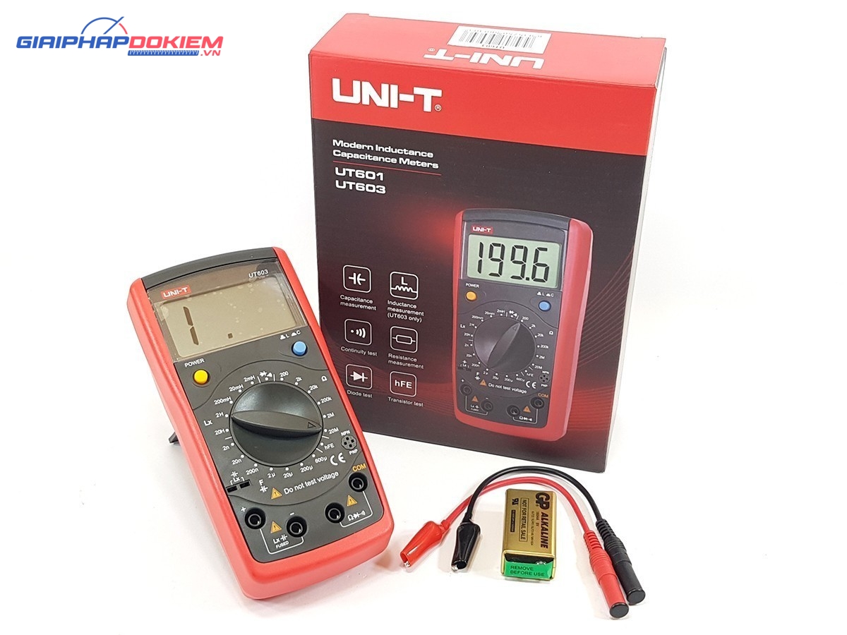 Máy đo điện cảm và điện dung UNI-T UT603 25 Máy đo điện cảm và điện dung UNI-T UT603 - Ảnh 12