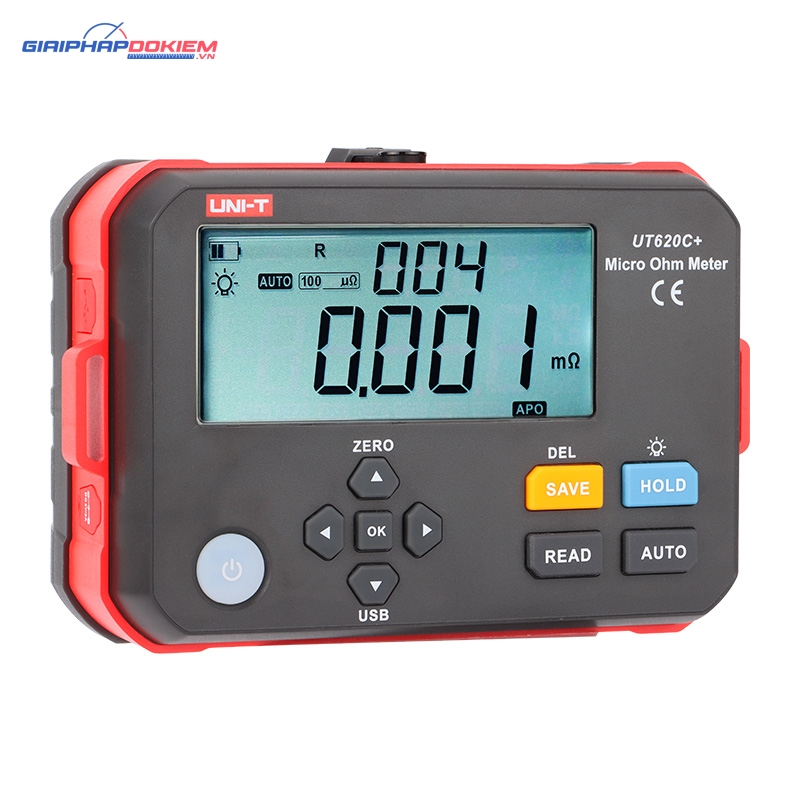 Máy đo điện trở thấp UNI-T UT620C+ 9 Máy đo điện trở thấp UNI-T UT620C+ - Ảnh 2