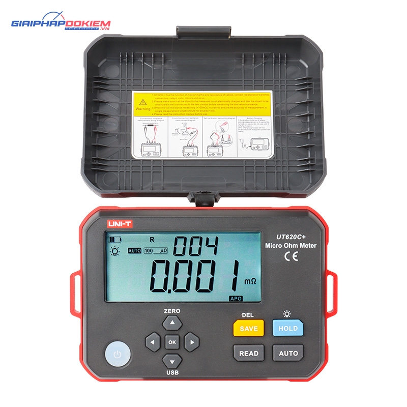 Máy đo điện trở thấp UNI-T UT620C+ 11 Máy đo điện trở thấp UNI-T UT620C+ - Ảnh 4