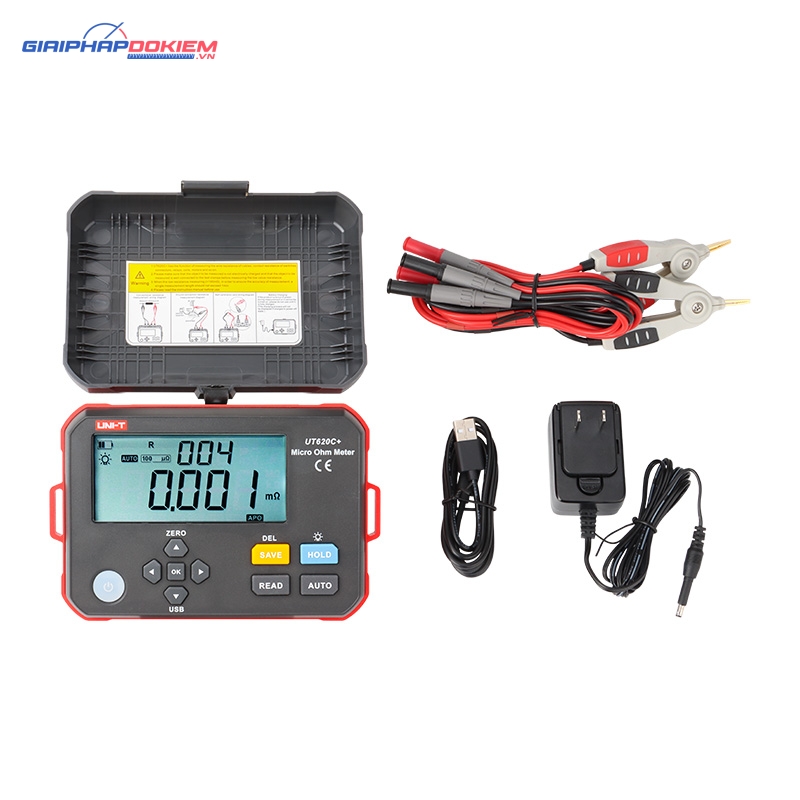 Máy đo điện trở thấp UNI-T UT620C+ 14 Máy đo điện trở thấp UNI-T UT620C+ - Ảnh 7
