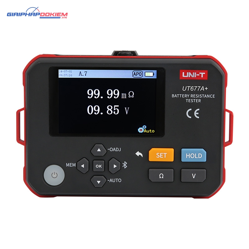 Máy kiểm tra điện trở Pin, Ắc quy UNI-T UT677A+ 6 Máy kiểm tra điện trở Pin, Ắc quy UNI-T UT677A+