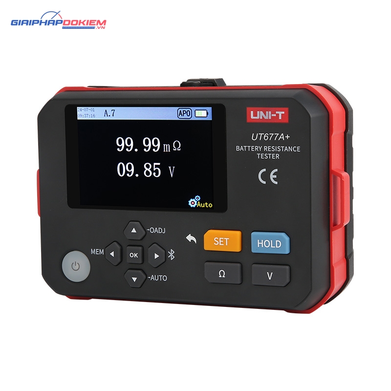 Máy kiểm tra điện trở Pin, Ắc quy UNI-T UT677A+ 7 Máy kiểm tra điện trở Pin, Ắc quy UNI-T UT677A+ - Ảnh 2