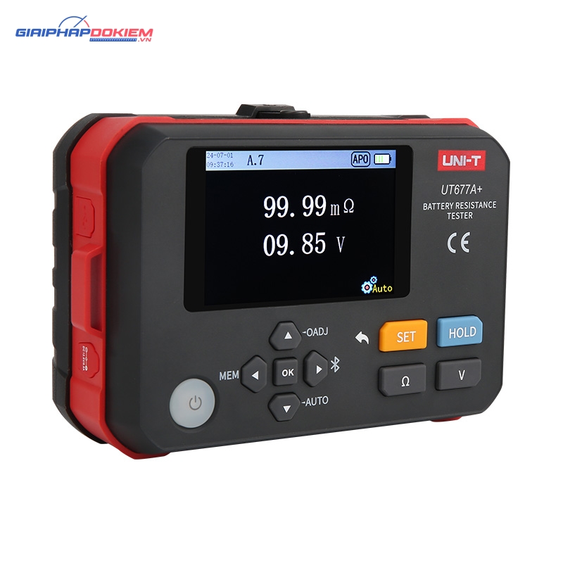 Máy kiểm tra điện trở Pin, Ắc quy UNI-T UT677A+ 8 Máy kiểm tra điện trở Pin, Ắc quy UNI-T UT677A+ - Ảnh 3