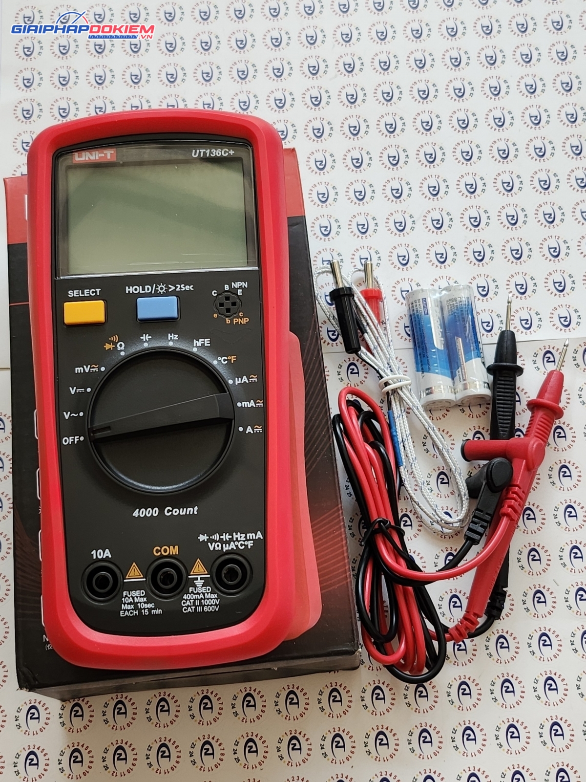 Đồng hồ vạn năng cầm tay UNI-T UT136C+ 14 Đồng hồ vạn năng cầm tay UNI-T UT136C+ - Ảnh 7