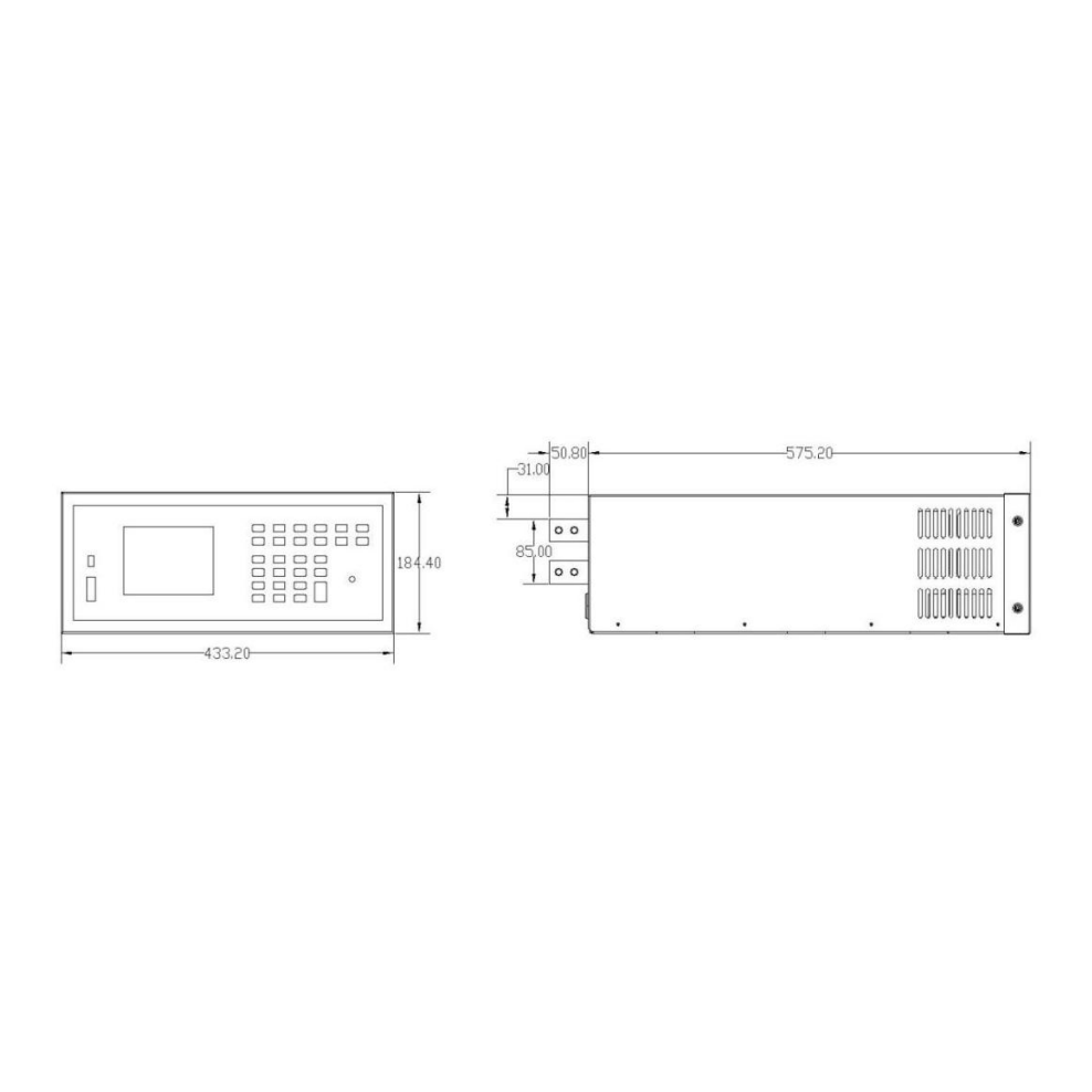 Tải điện tử DC Faith FT6804A (500V, 100A, 2600W) 5 Tải điện tử DC Faith FT6804A (500V, 100A, 2600W) - Ảnh 2