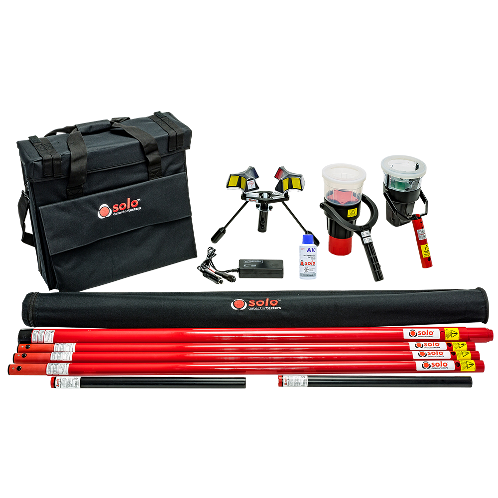 Bộ kit kiểm tra đầu báo khói, đầu báo nhiệt SOLO 823-001 2 Bộ kit kiểm tra đầu báo khói, đầu báo nhiệt SOLO 823-001