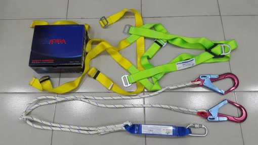 Dây an toàn toàn thân và dây treo giảm sóc 2 móc nhôm ADELA H4501+EW71052 5 Dây an toàn toàn thân và dây treo giảm sóc 2 móc nhôm ADELA H4501+EW71052 - Ảnh 2
