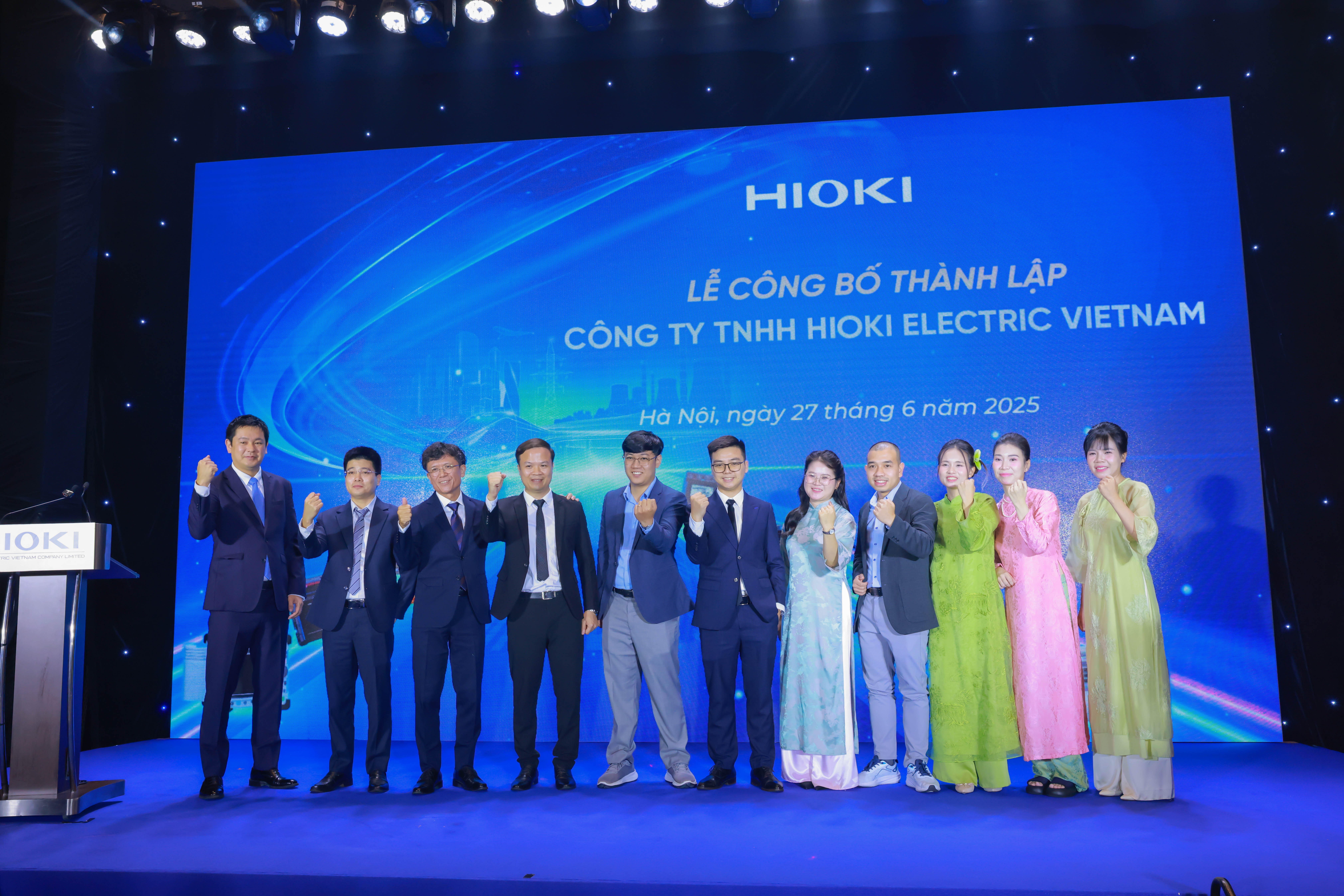 Đại Diện Giải Pháp Đo Kiểm Tham Dự Lễ Thành Lập Công Ty Hioki Việt Nam Ở Hà Nội 12 Đội ngũ lãnh đạo và nhân sự tại Hioki Việt Nam