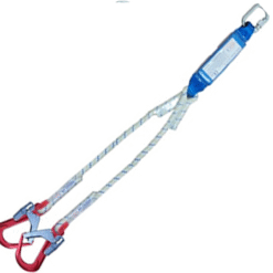 Dây an toàn toàn thân và dây treo giảm sóc 2 móc nhôm ADELA H4501+EW71052 8 ew 71052