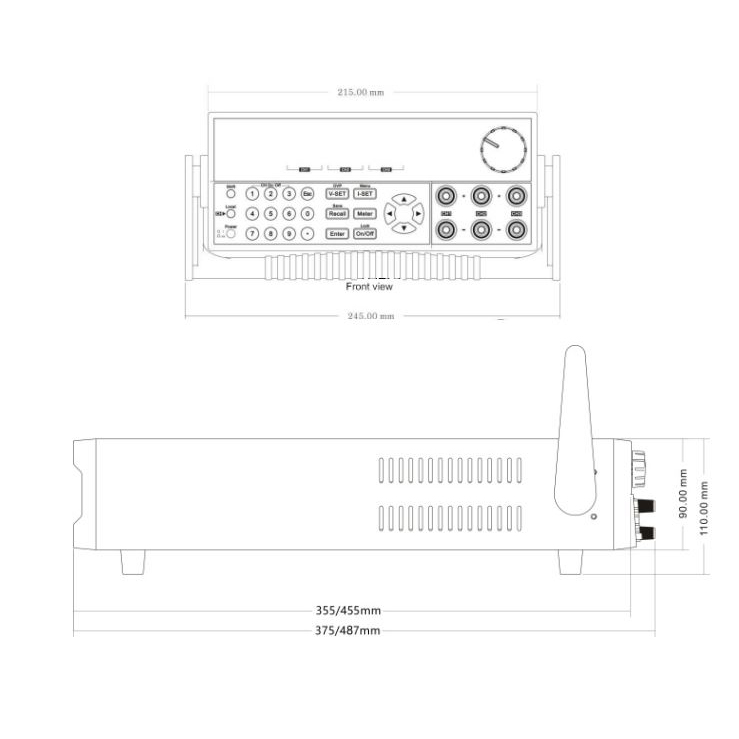 Nguồn lập trình DC 3 kênh Faith FTL3003-3 4 Nguồn lập trình DC 3 kênh Faith FTL3003-3 - Ảnh 2