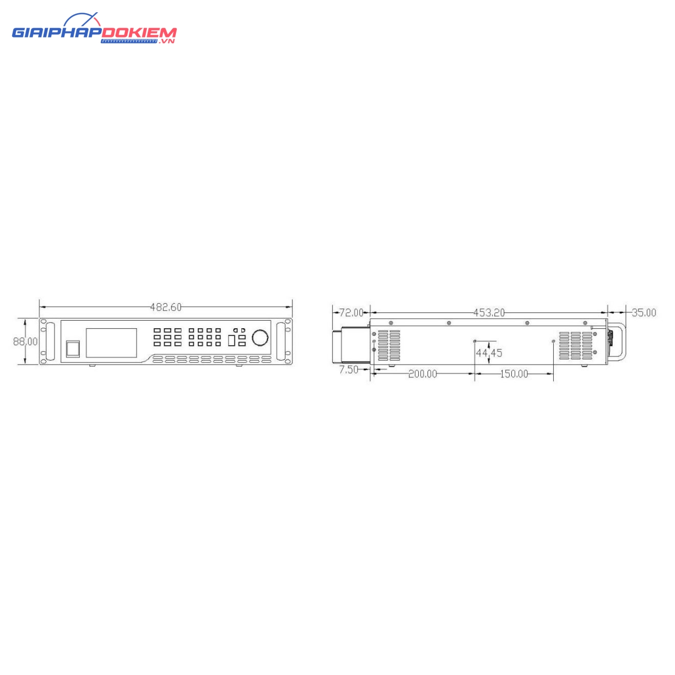 Nguồn lập trình DC Faith FTP020-160-30 (160V, 30A, 2000W) 4 Nguồn lập trình DC Faith FTP020-160-30 (160V, 30A, 2000W) - Ảnh 2