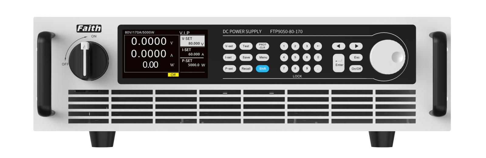 Nguồn lập trình DC công suất cao Faith FTP91200-2250-200 (2250V, 200A, 120kW)