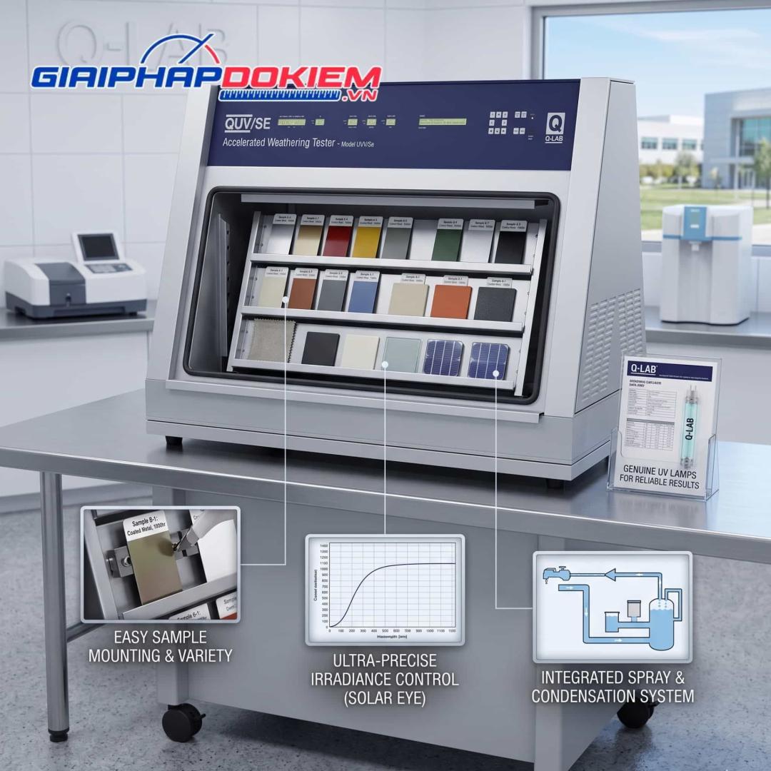 Máy Kiểm Tra Nhanh Lão Hóa Do Thời Tiết Q-LAB QUV 26 Máy kiểm tra nhanh lão hóa do thời thiết Q-LAB QUV/SE