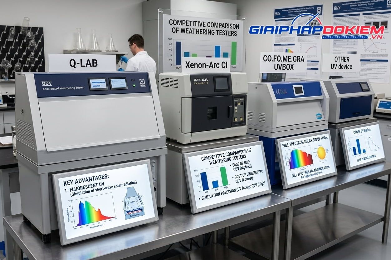Máy Kiểm Tra Nhanh Lão Hóa Do Thời Tiết Q-LAB QUV 28 Máy Kiểm Tra Nhanh Lão Hóa Do Thời Tiết Q-LAB QUV