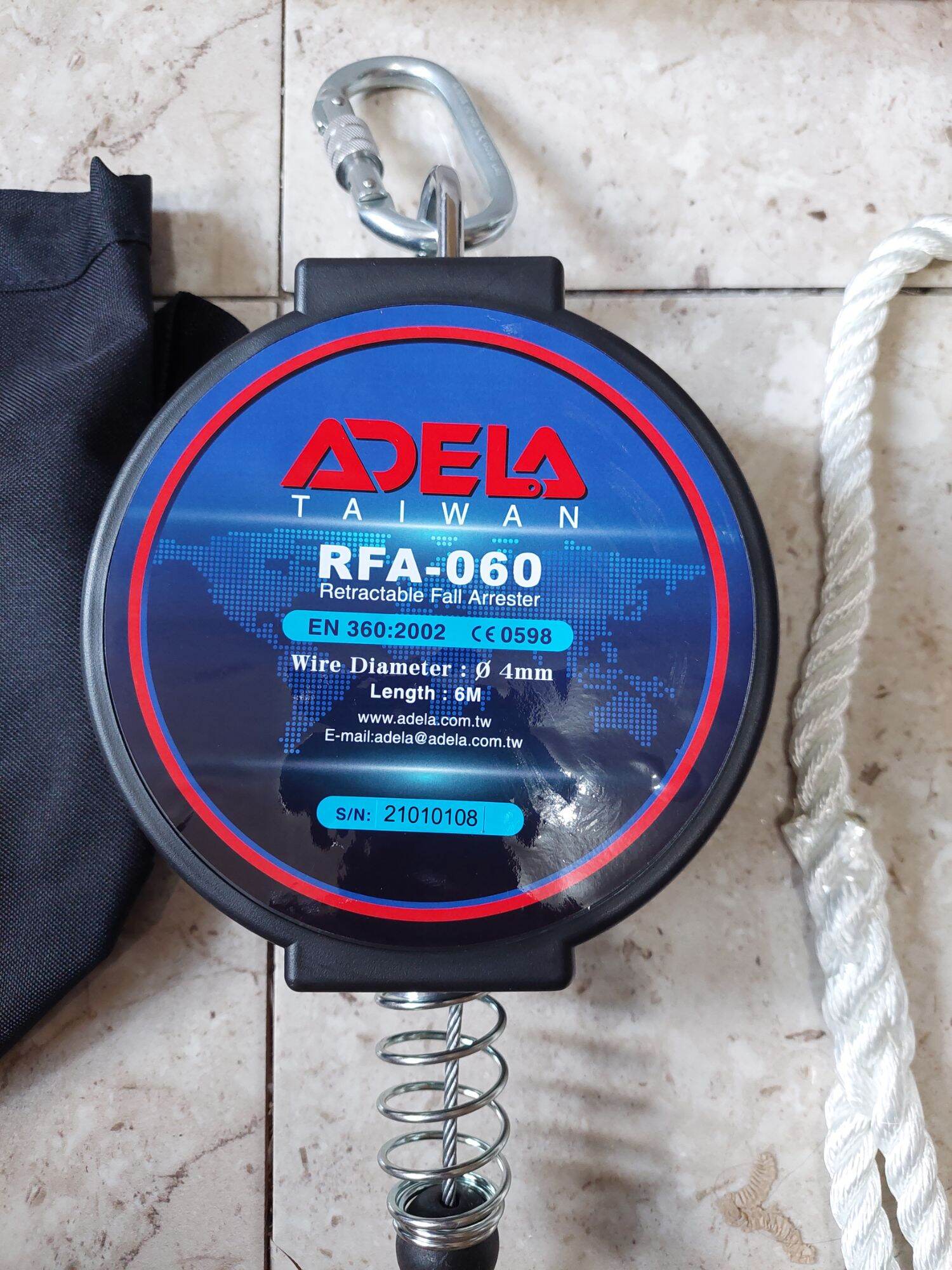 Cuộn Dây hãm tự động 6m ADELA RFA-060 8 Cuộn Dây hãm tự động 6m ADELA RFA-060 - Ảnh 4